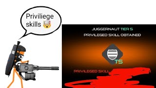 Reaching Juggernaut levels 50! (PRIVILEGE SKILL!) (1/13) - Stick Warfare Blood Strike | IIIthepro