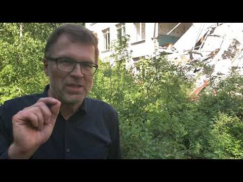 Hans Jørgen Nielsen i Pripjat ved Tjernobyl