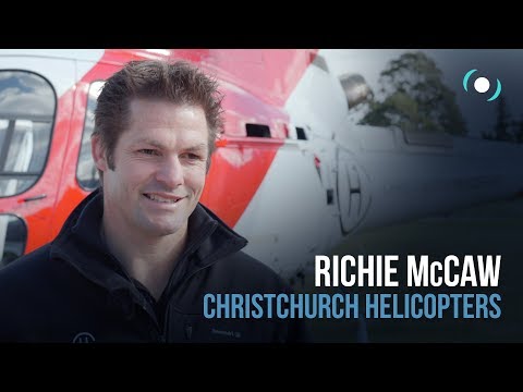 Christchurch Helicopters — Pilot Richie McCaw