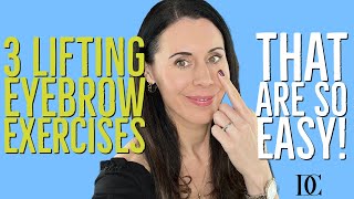 3 Lifting Eyebrow Exercises That Are SO Easy!