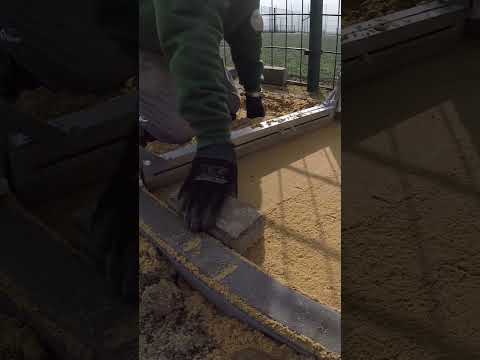 Łata brukarska Mimal - pierwsze testy #paving - ściąganie plantu #shorts #brukarzyoutube #mimal