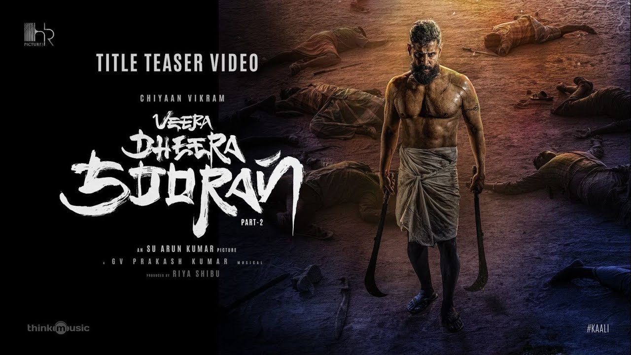 Veera Dheera Sooran - Title Teaser | Chiyaan Vikram | S.U. Arunkumar | G.V. Prakash Kumar