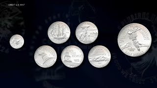 US Mint releases new commemorative coins to celebrate America’s 250th 