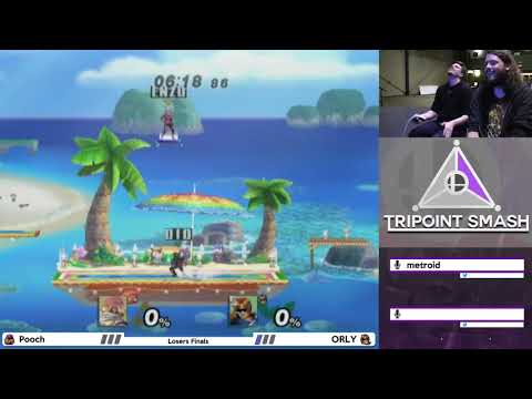Tripoint Smash 32 - Losers Finals - Pooch (Sheik) Vs. ORLY (Captain Falcon)