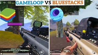 Gameloop Vs Bluestacks PUBG Mobile/ BGMI Benchmark Test | Which Androi