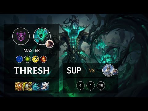 Thresh Support vs Galio - EUW Master Patch 11.15