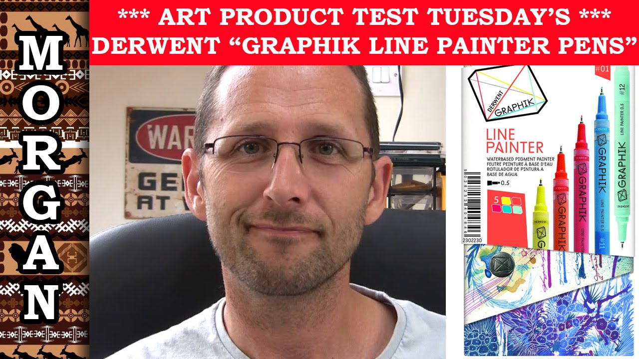 Derwent Graphik Line Painter Pens Review by Jason Morgan Art