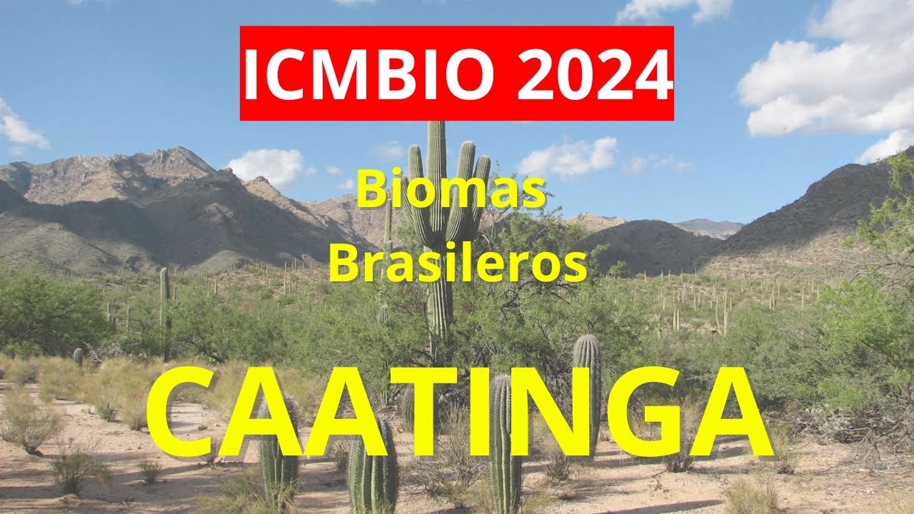 ICMBIO 2024 - Biomas Brasileiros: Aula 04 - Caatinga
