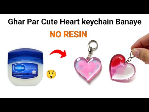 DIY Homemade Glass Keychain😍🥰/how to make Keychain at home/homemade Cute gift keychain
