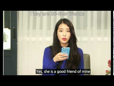 IU & Apink Eunji's friendship