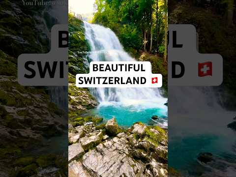 Summer Magic at Giessbach Falls – The Sound and Soul of Switzerland 🇨🇭 #switzerland#interlaken#wow