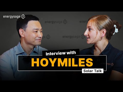 Hoymiles Solar Talk with Energysage
