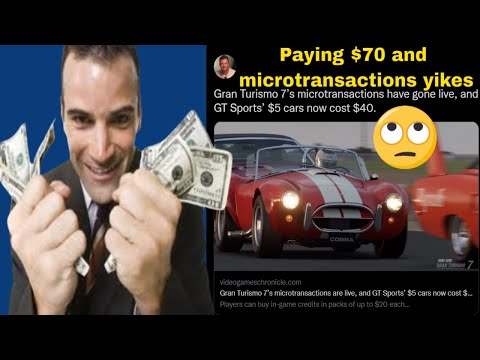 Sony is charging their fanbase ridiculous micro transaction prices in Gran Turismo 7