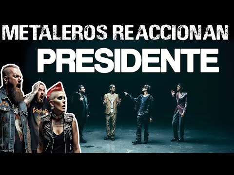 Metaleros Reaccion PRESIDENTE (Video Oficial)  Gabito Ballesteros Natanael Cano Luis R C Netón Vega