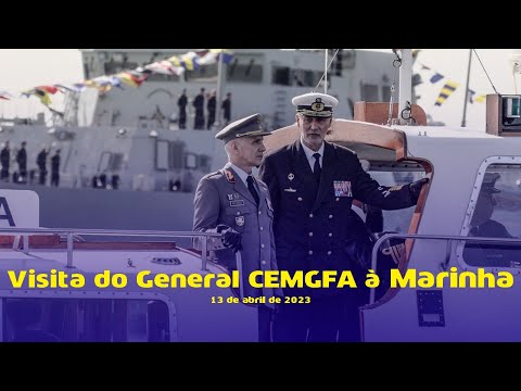 Marinha recebe a visita do Chefe Estado-Maior-General das Forças Armadas