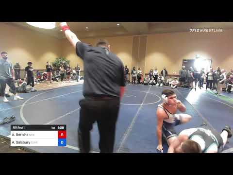 187 Kg Rr Rnd 1 - Alex Berisha, New York Vs Alexander Salsbury, Curby 3 Style Wrestling Club 9e85