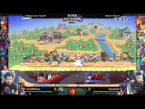 FADC3 - LiveWithDave (Ryu) Vs. Rawkstar (Ike) - WR3