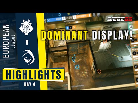 Rogue DOMINANT DISPLAY vs G2 Esports | Rainbow Six 2022 Stage 3 Highlights