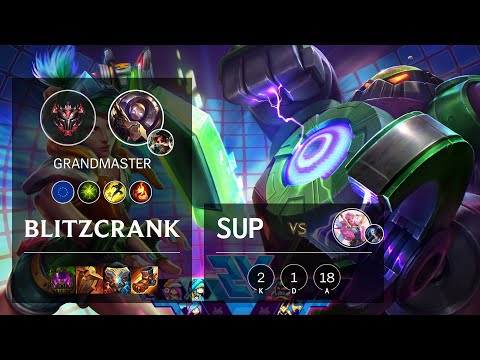 Blitzcrank Support vs Seraphine - EUW Grandmaster Patch 11.4