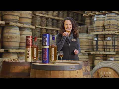 Sampling Virginia Distillery Company Courage & Conviction with Head Blender Amanda Beckwith