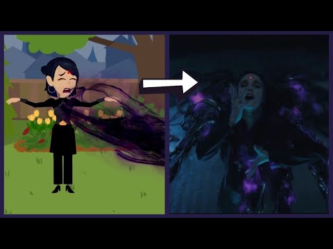 Raven Absorbing Lazarus Pit Power (ANIMATED SCENE EFFECT) (VFX TEST) #TITANS | ANTI-HEROI