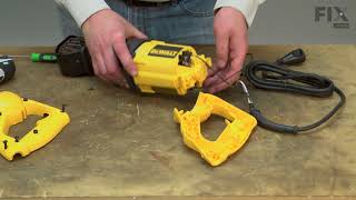 DeWalt Reciprocating Saw Repair - How to Replace the Switch Kit