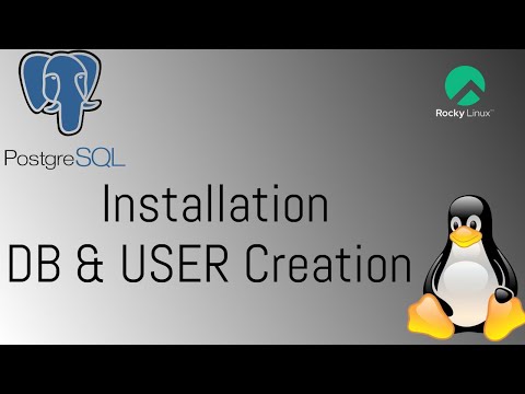How To Install and Create DB/User In PostgreSQL on Rocky Linux 8.6 ...
