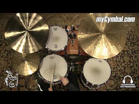 Istanbul Agop 20" Traditional Thin Crash Cymbal - 1657g - Played by Shawn Zorn (THC20-1010616S)