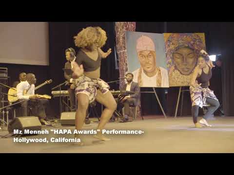 Mz Menneh - Exclusive Live Performance in Hollywood California at the HaPa awards| Liberian Music |
