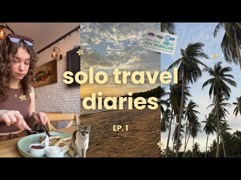 SOLO TRAVEL DIARIES EP.1 🧡 Alleine ans andere Ende der Welt | Gedanken übers alleine Reisen