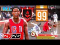 JAMAL CRAWFORD WALKING BUCKET BUILD Is UNSTOPPABLE In RANDOM REC On NBA 2K26