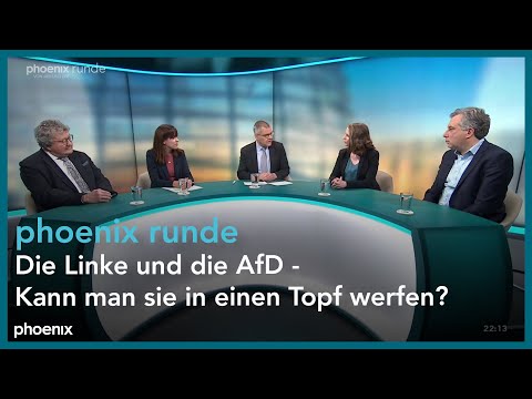 phoenix runde: Die Linke und die AfD - Kann man sie in einen Topf werfen?
