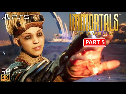 IMMORTALS OF AVEUM - PS5 Walkthrough Gameplay Part 5 - FULL GAME - (4K 60FPS) No Commentary