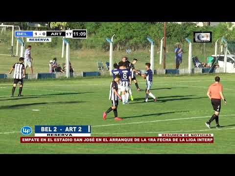 Belgrano 2 - Arteaga 2 Los Goles, Notas y Estadísticas de toda la 1ra Fecha de la InterProvincial