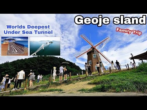 Viagem em família coreana Pinoy à ilha de Geoje | Túnel submarino mais profundo do mundo, praias e vistas incríveis