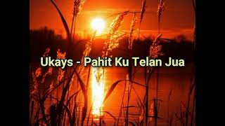 Download lagu Ukays - Pahit Ku Telan Jua (Lirik) mp3 Download lagu Ukays - Pahit Ku Telan Jua (Lirik) mp3