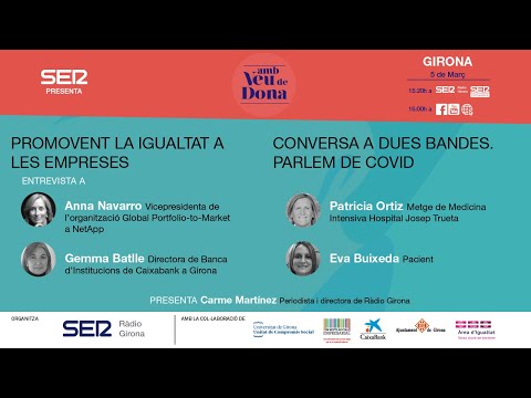 📣 AMB VEU DE DONA -  5 de Març 2021 - 16h | 5a jornada de la Setmana Amb veu de Dona a Ràdio Girona