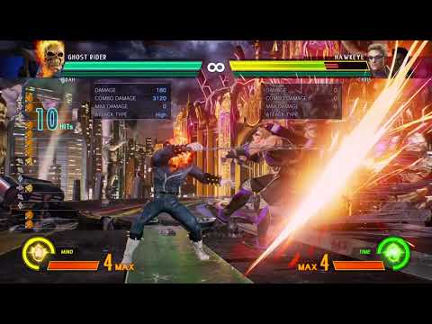 MARVEL VS. CAPCOM: INFINITE Ghost Rider Combo #4