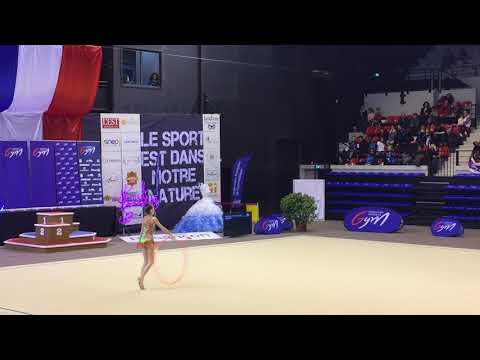 Ibtissem Larissi cerceau - Nat A 14/15 ans - France Besançon 2018