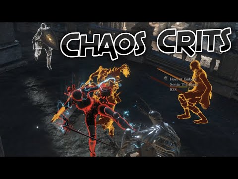 Dark Souls 3: Crit Fishing Chaos Build