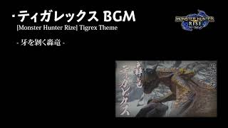 【モンハンライズ】【BGM】ティガレックス 1時間耐久【高音質】/ [Monster Hunter RISE] Tigrex Battle Theme 1hour