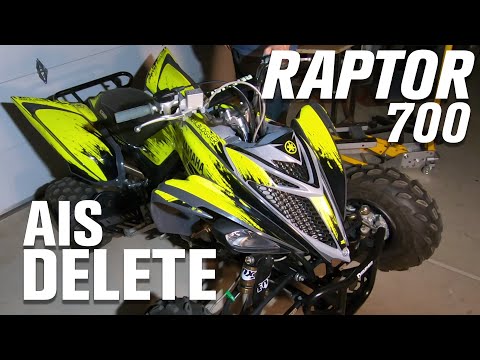 Yamaha Raptor 700 AIS Block Off Plate by Cuervo Racing - Stop the Popping