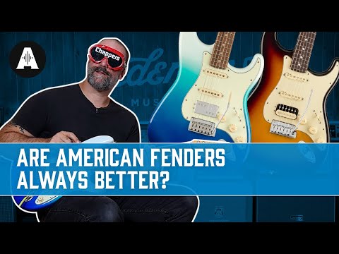 Fender Player Plus vs Fender American Ultra - Are American Fenders ALWAYS Better?