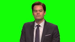 "What do you want?" "in a word...chaos" Bill Hader green screen