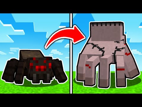 Eider - I remade every mob into Wednesday in Minecraft