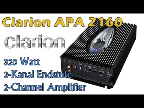 Clarion APA 2160 APA2160 2 Kanal Endstufe Verstärker Produktvorstellung