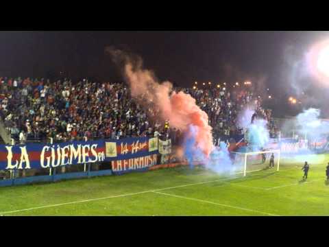 "club atlético Güemes vs unión Santiago - torneo federal B - Santiago del Estero 2015" Barra: Los Pibes &bull; Club: Güemes