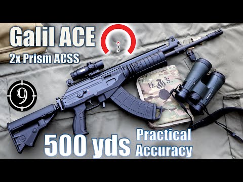 Galil Ace 32 (7.62x39) +  Primary Arms 2x ACSS to 500yds: Practical Accuracy