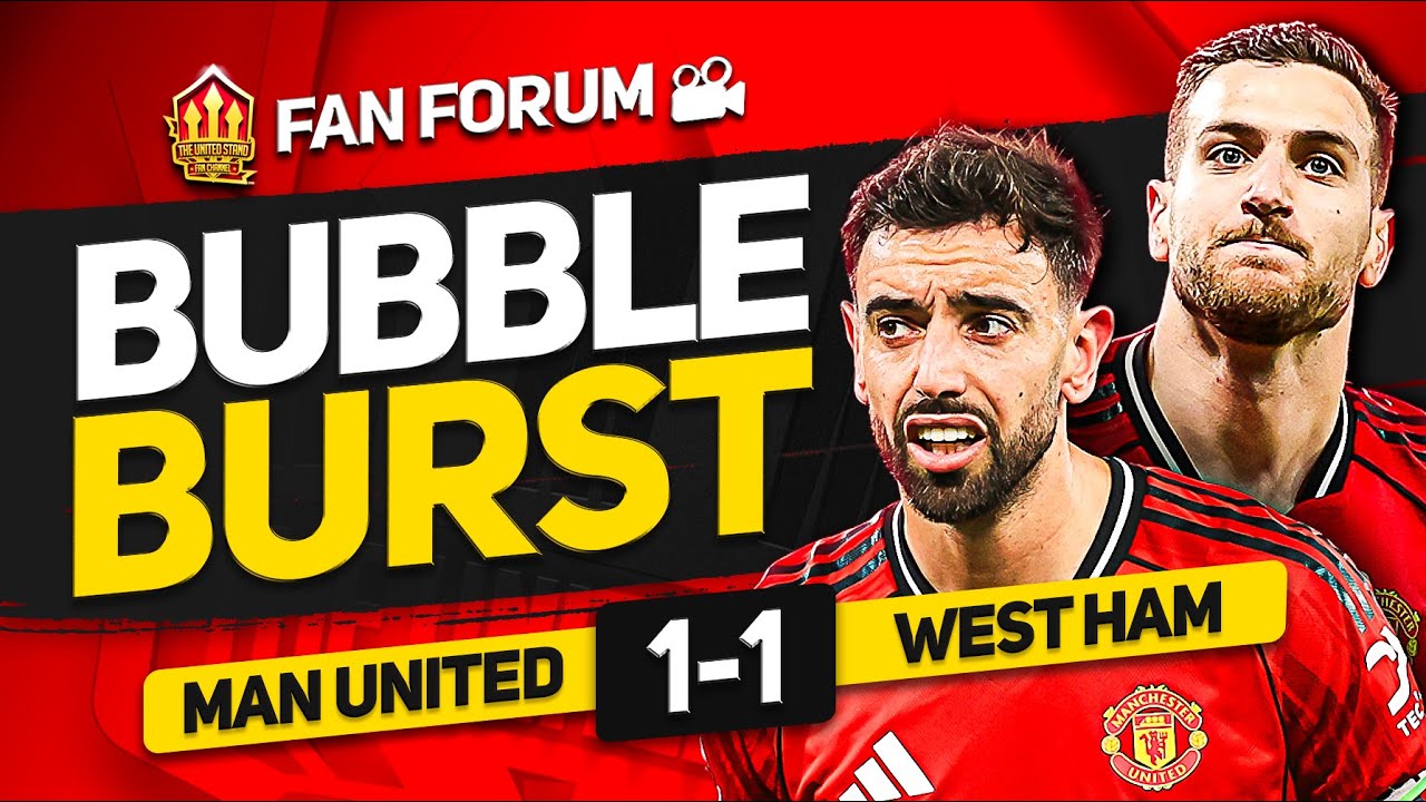 Amorim Got it Wrong AGAIN! Man United 1-1 West Ham | LIVE Fan's Forum