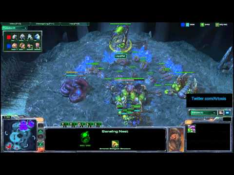 MarineKingPrime vs LiquidRet - TvZ on Xel'Naga Caverns